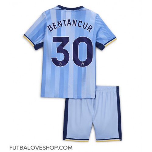 Dres Tottenham Hotspur Rodrigo Bentancur #30 Preč pre deti 2024-25 Krátky Rukáv (+ trenírky)